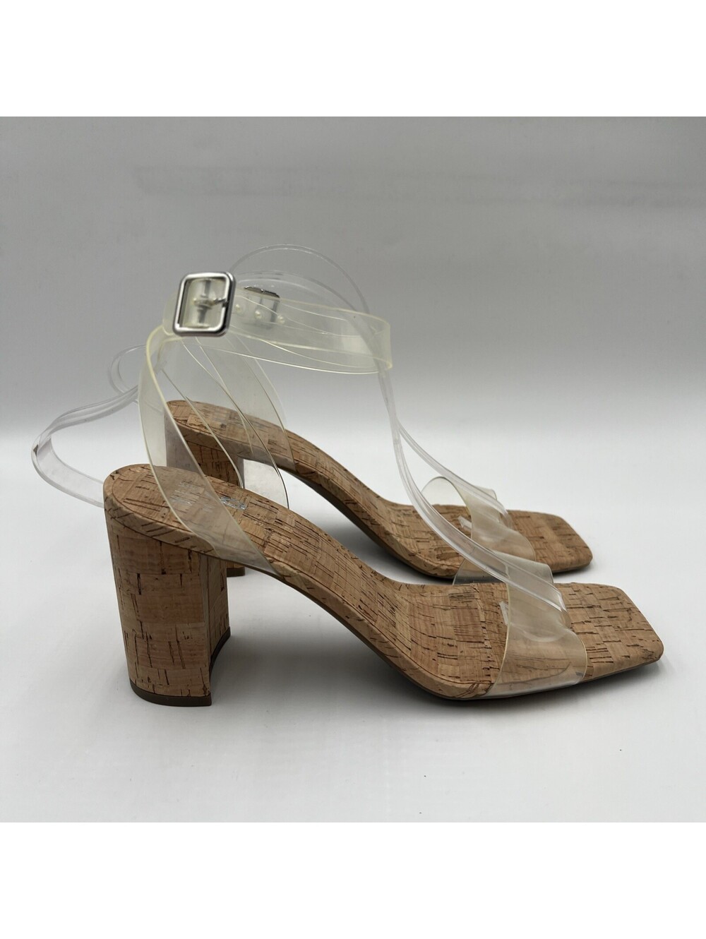 NWOB Women’s Mix No. 6 Leil Sandal Clear Size 10M